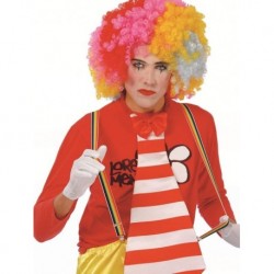 Tirantes multicolor payaso