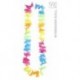 Collar hawaino multicolor brillante