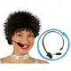 Auriculares microfono diadema cabeza cantante