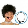 Auriculares microfono diadema cabeza cantante