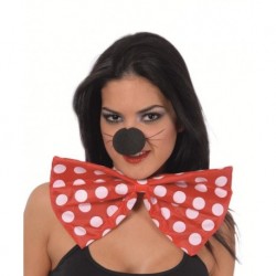 Pajarita lunares gigante 37 cm minnie mickey