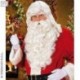 Peluca papa noel con barba y bigote super lujo
