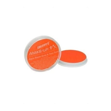 Maquillaje naranja neon al agua 8 gr face body pai