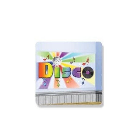 Poster disco decoracion pared 75x150 cm