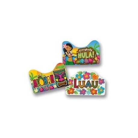 Carteles aloha decoracion