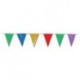 Bandera triangular plastico 20x30 5mts