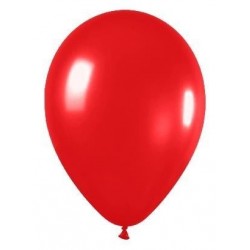 Globo metal rojo sempertex 50 unidades de 30 cm R1239