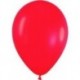 Globo rojo fashion solido r-5 12,5 cm 100 uds sempertex