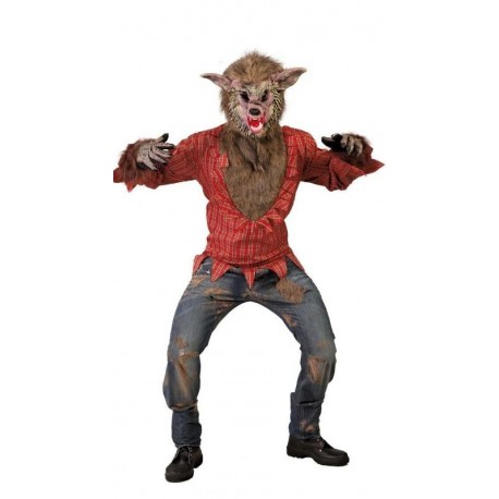Disfraz lobo feroz economico talla L 52-54 adulto