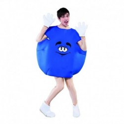 Disfraz dulce azul lacasito MMS emanems adulto