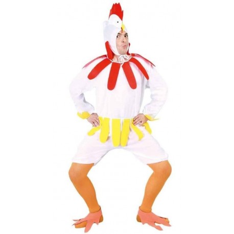 Disfraz gallina hombre o mujer tallas
