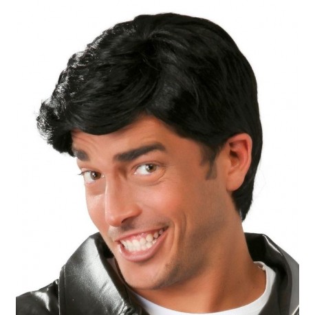 Peluca negra hombre chulo