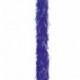 Boa azul 40 gr fina 180 cm pluma