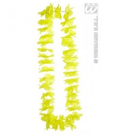 Collar hawaiano amarillo 9124e