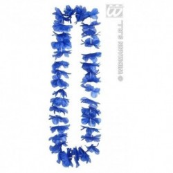 Collar hawaiano azul 9126g