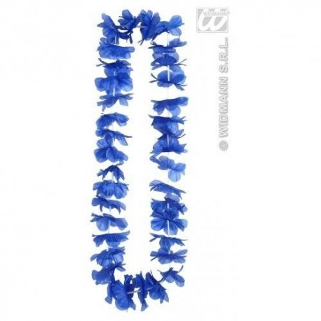 Collar hawaiano azul 9126g