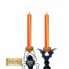 Velas naranjas 2 unid 25 cm para halloween 19627