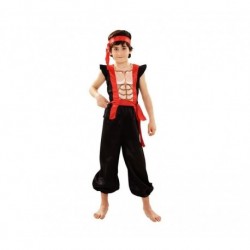 Disfraz ninja musculoso para niño tallas