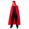 Capa granate con capucha veneciana o halloween adu