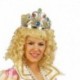 Corona reina plata con pedreria tiara princesas