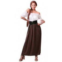 Disfraz posadera medieval renacentista talla L 42-44