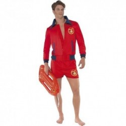 Disfraz vigilante de la playa talla M adulto ofici