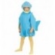 Disfraz pez azul 3-5 años infantil