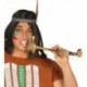 Pipa india de la paz 44 cm indio lujo