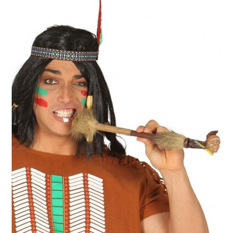 Pipa india de la paz 44 cm indio lujo