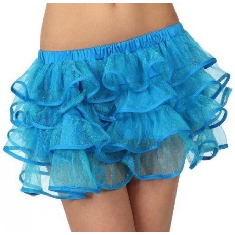 Tutu azul falda fluor 14828 talla m-l
