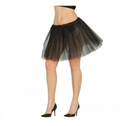 Tutu negro para mujer adulto falda