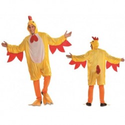 Disfraz gallo amarillo talla ML adulto animal