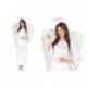 Disfraz angel blanco adulto talla xl 46-48