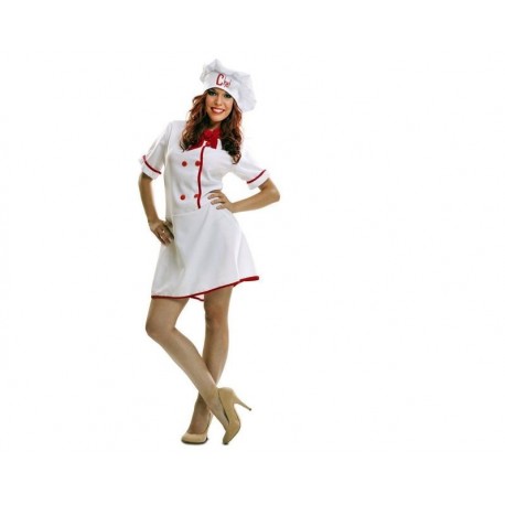Disfraz cocinera mujer adulto master cheff