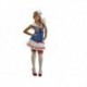 Disfraz marinera azul sexy adulta talla ML