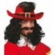 Sombrero mosquetero rojo espadachin