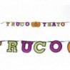 Guirnalda truco o trato en español halloween