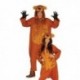 Disfraz oso pardo pijama unisex adulto