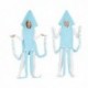 Disfraz calamar chipiron azul talla L 52-54 adulto