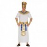 Disfraz faraon blanco ramses talla L adulto 84382
