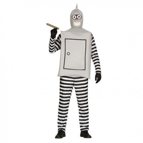 Disfraz bender robot doblador talla L adulto futurama