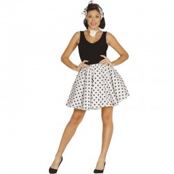 Falda y paauelo pin up aaos 50