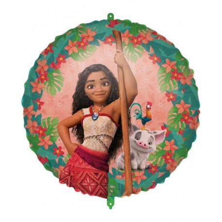 Globo Vaiana II Moana 46 cm con cinta y peso
