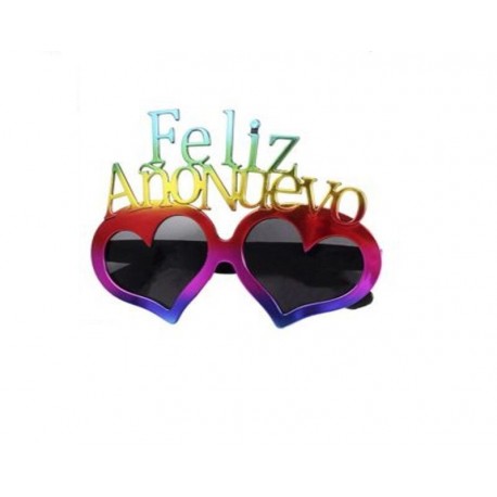 Gafas Feliz Aao multicolor corazon
