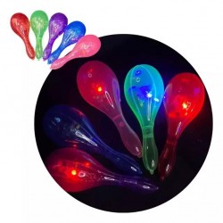 Maraca con luz unidad