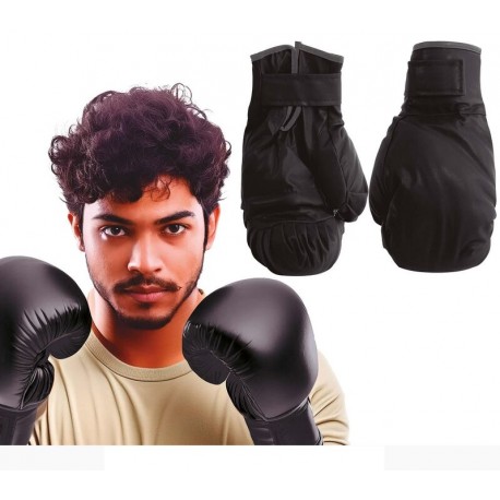Guantes de boxeo negros