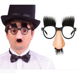 Gafas con nariz y bigote groucho