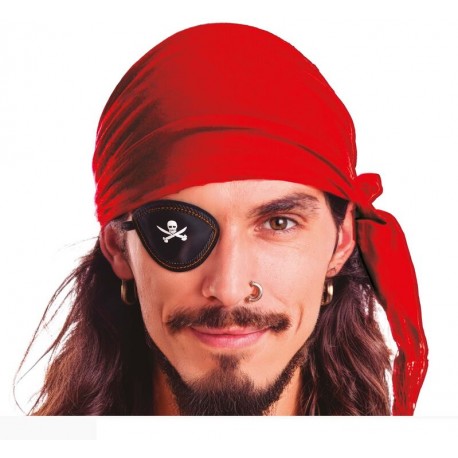 Panuelo pirata rojo