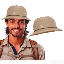 Sombrero vaquero blanco simil piel adulto
