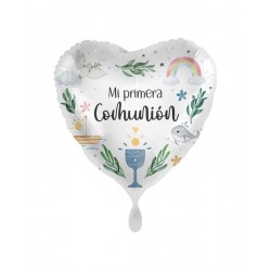 Globo Mi primera comunion foil 43 cm helio o aire